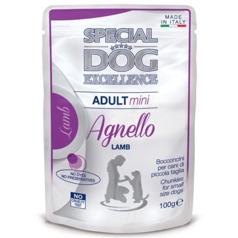 SPECIAL DOG Excellence Mini Adult Chunkies with Lamb