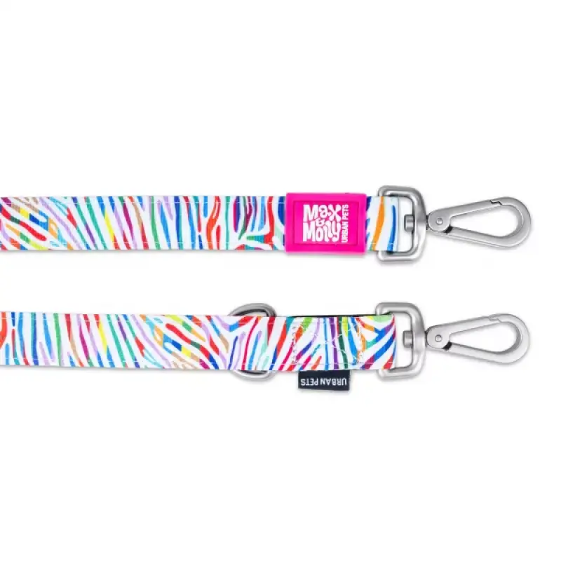 MAX & MOLLY Lesă Multi-Functional Magic Zebra