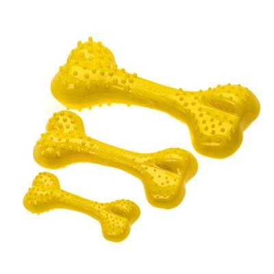 COMFY TOY Os din cauciuc DENTAL BONE Pineapple