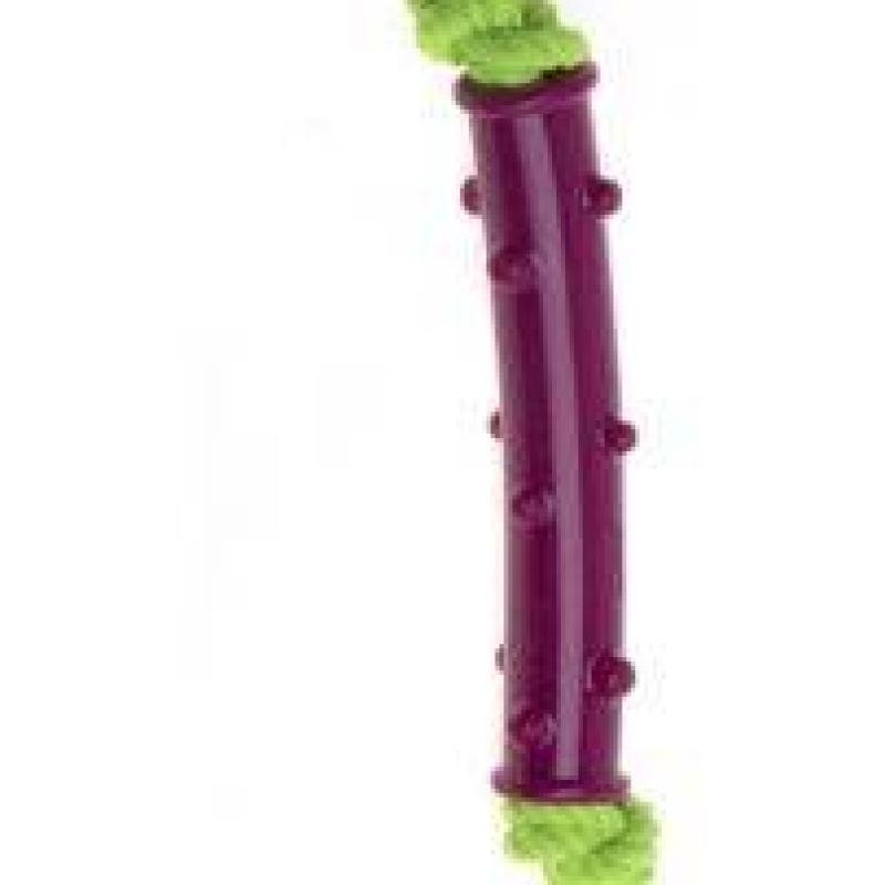 COMFY ZAB. ROBBI Stick violet+green rope