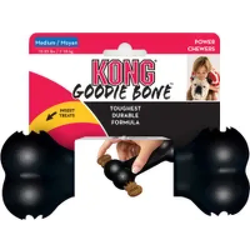 Flamingo игрушка резиновая KONG Extreme Goodie Bone