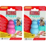 FLAMINGO игрушка резиновая KONG PUPPY  Assort