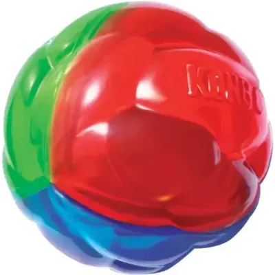 Flamingo jucărie din cauciuc KONG® TWISTZ BALL
