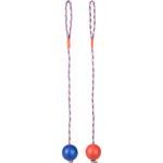 Flamingo Игрушка резиновая RUBBER BALL with Rope