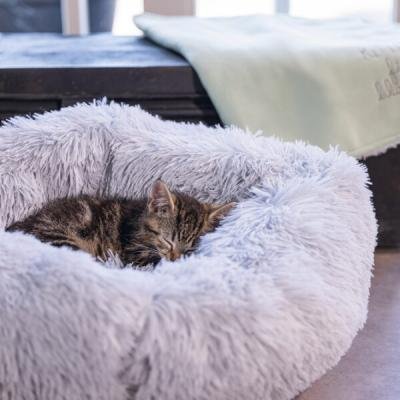 Beeztees лежак плюшевый CAT BED VAKO