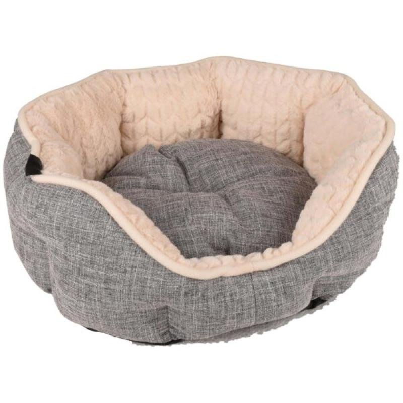 Flamingo лежак матерчатый ZUPO OCTAGONAL GREY 45x40x15cm