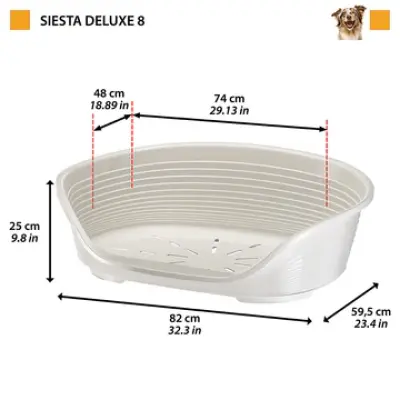 FERPLAST Лежак SIESTA DELUXE 8