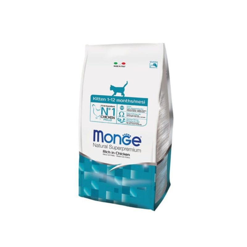 MONGE dry cat kitten Chicken