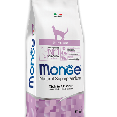 MONGE dry cat sterilised Chicken