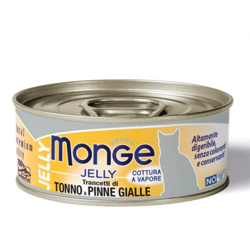 MONGE Cat Jelly Can Yellowfin Tuna