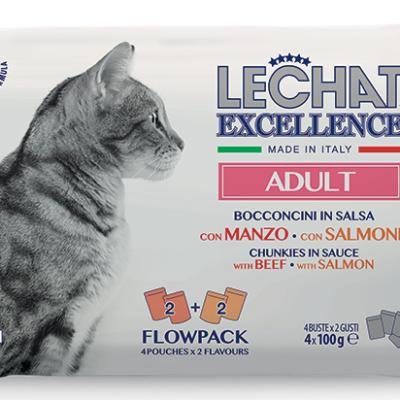 LECHAT Excellence Multipack Pouches Adult Beef/Salmon