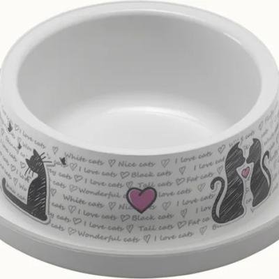 Flamingo Castron din plastic CATS IN LOVE
