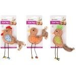 Flamingo игрушка для кошек KIRK CHICKEN/ROOSTER/BIRD Assort.