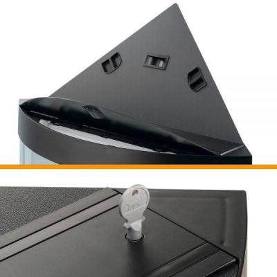 Acvariu Ferplast Dubai Corner 90 tip colț