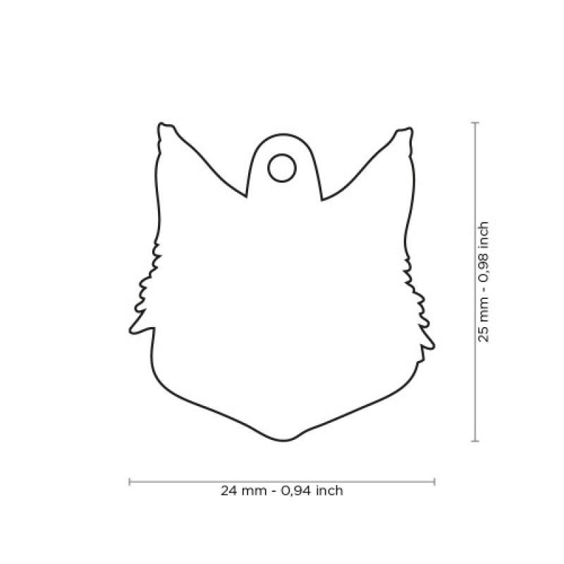 Медальон SILVER MAINE COON