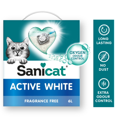SANICAT ACTIVE WHITE