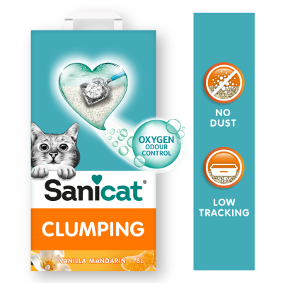 SANICAT CLUMPING VANILLE-MANDARINE