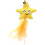 Flamingo игрушка для кошек LOVU STRELLOW STAR YELLOW 8*2.8*9.5cm