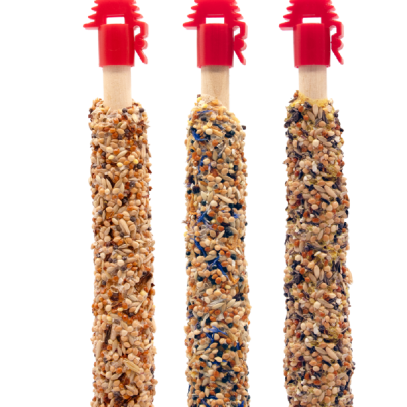 STICKS Budgies triple variety pack