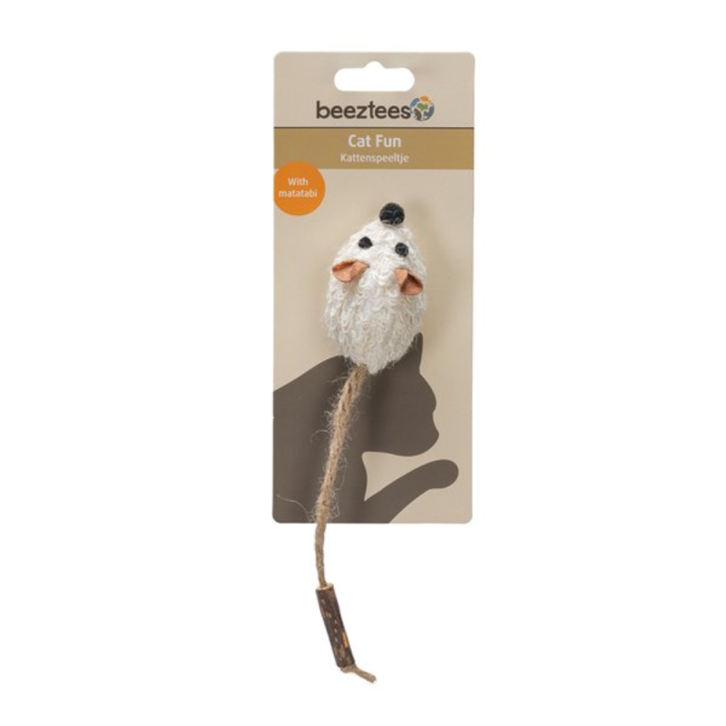 BEEZTEES jucărie pentru pisici CATNIP Matatabi Mouse BOWIE