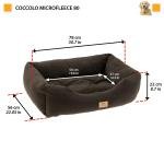 FERPLAST culcuș din material textil COCCOLO MICROFLEECE 80