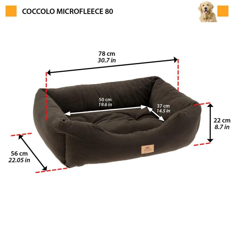 FERPLAST culcuș din material textil COCCOLO MICROFLEECE 80