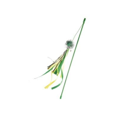 Jucărie - undiță cu minge pentru pisici
