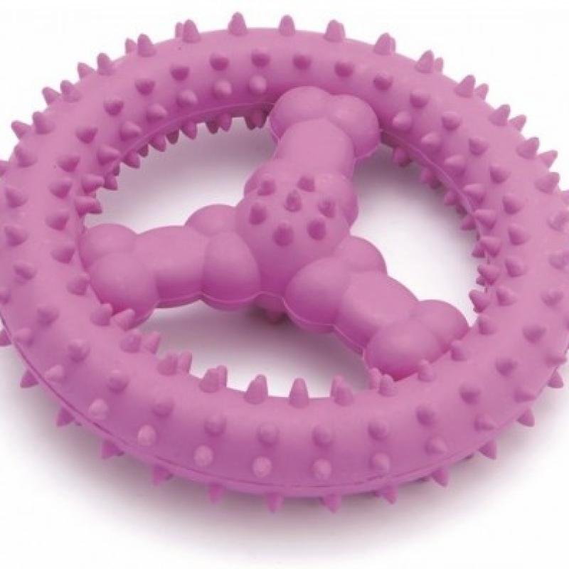 Jucărie COMFY TOY GRIZZLY DENTA FUN PINK 11,5
