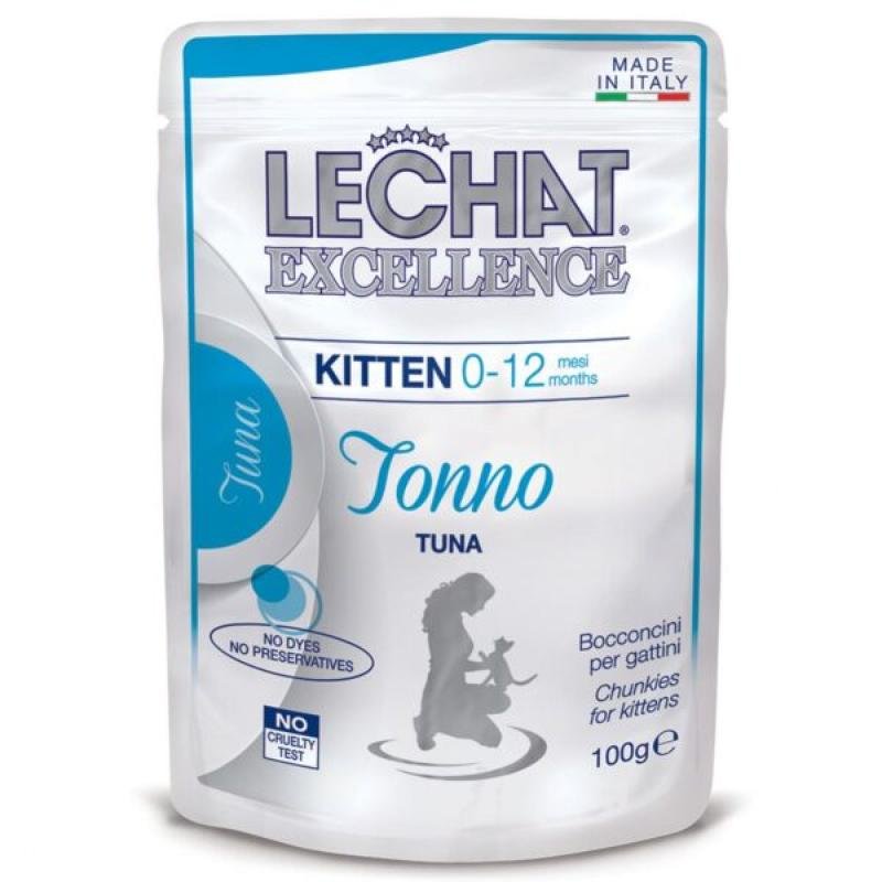 LECHAT Excellence Kitten Chunkies with Tuna