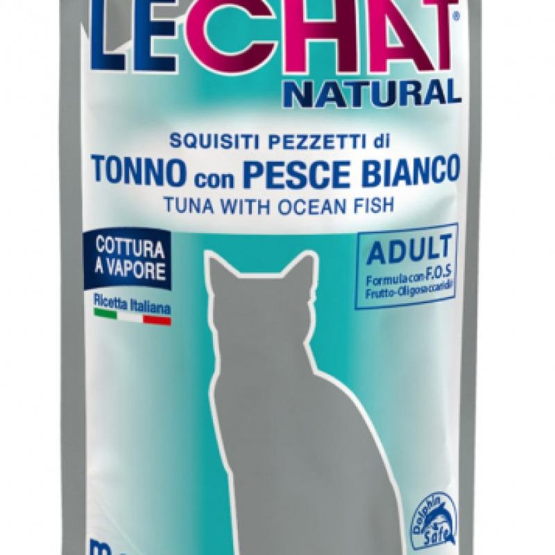 LECHAT Natural Pouch Tuna and Ocean Fish