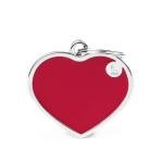 Медальон CUORE l ROSSO BASIC HANDMADE