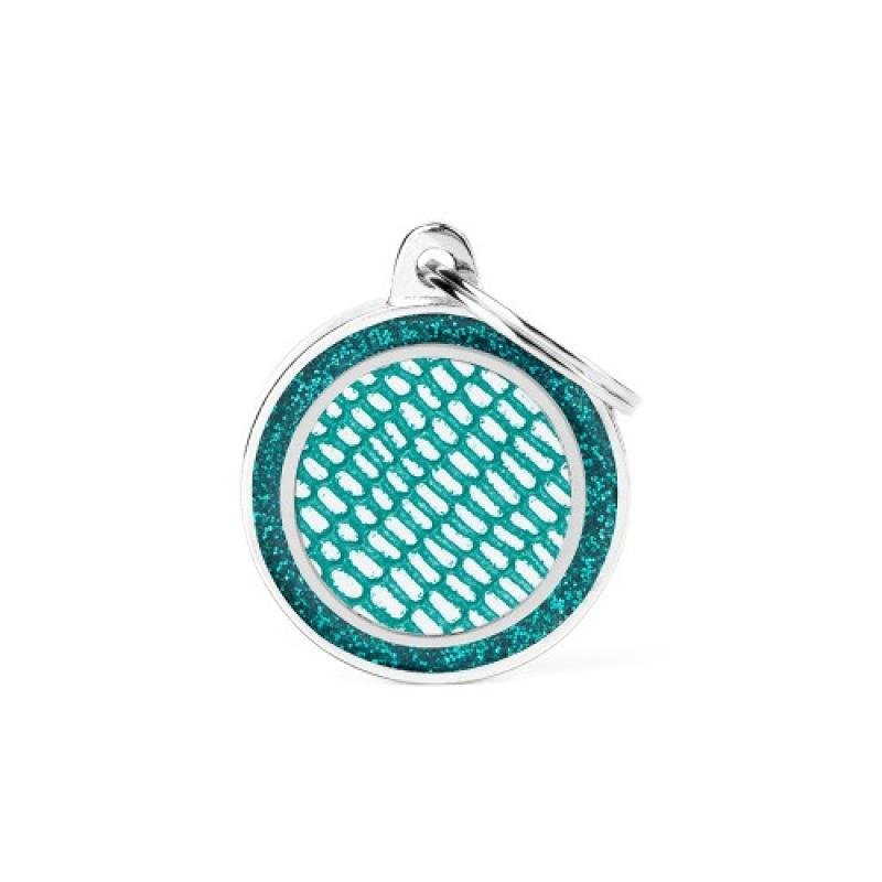 Медальон MEDIUM CIRCLE SAINT TROPEZ TURQUOISE
