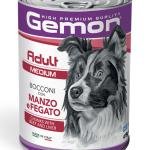 GEMON Dog Medium Adult Chunks with Beef and Liver