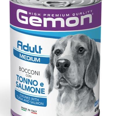 GEMON Dog Medium Adult with Tuna and Salmon