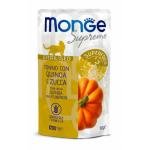 MONGE Cat Pouch Supreme Sterilised Tuna/Quinoa/Pumpkin