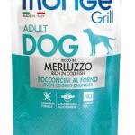 MONGE Dog Grill Pouch Cod Fish