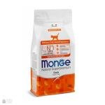 MONGE dry cat kitten Duck