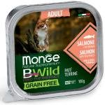 MONGE Cat BWILD Adult Salmone/Vegetables