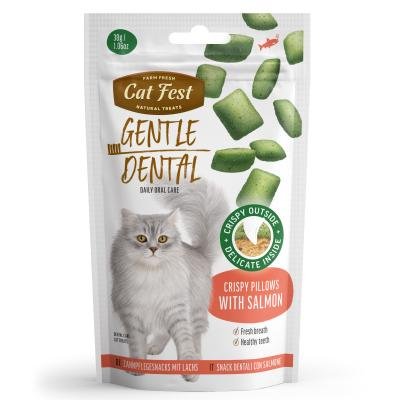 Cat Fest Crispy green pilows salmon