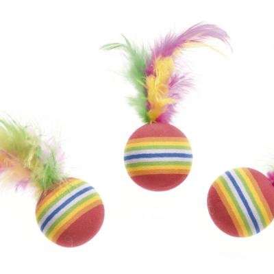Record minge din cauciuc cu pene