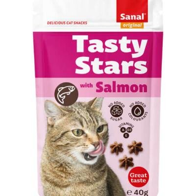 SANAL Cat Tasty Stars Salmon