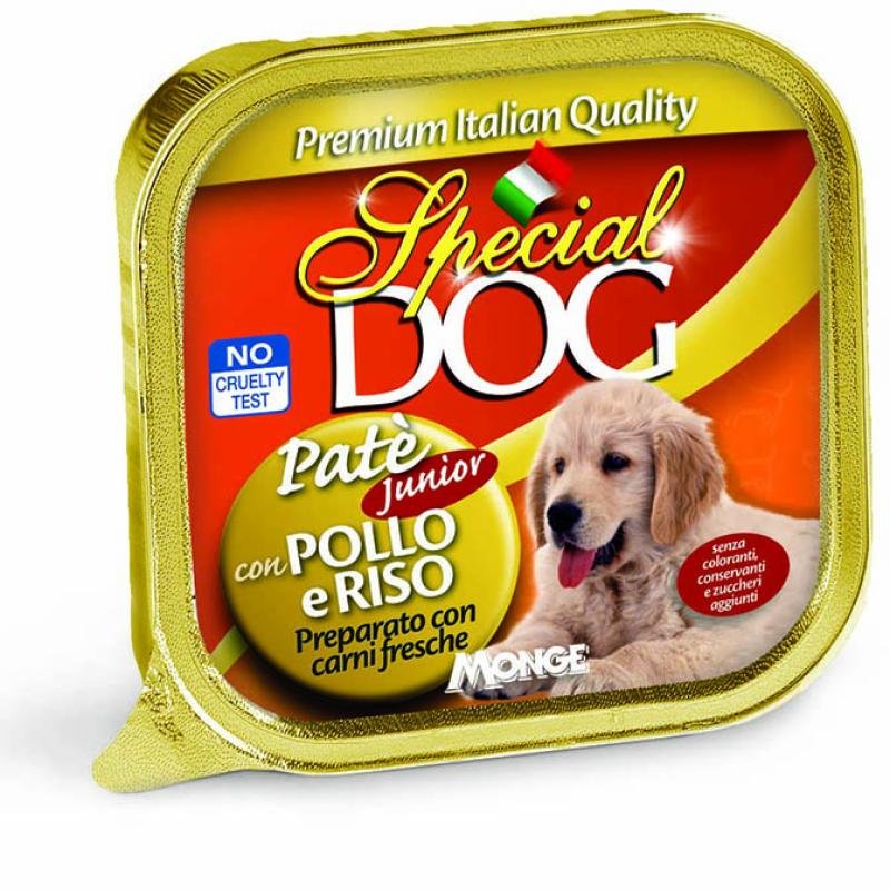 SPECIAL All Breeds Puppy and Junior Paté Chicken and Rice