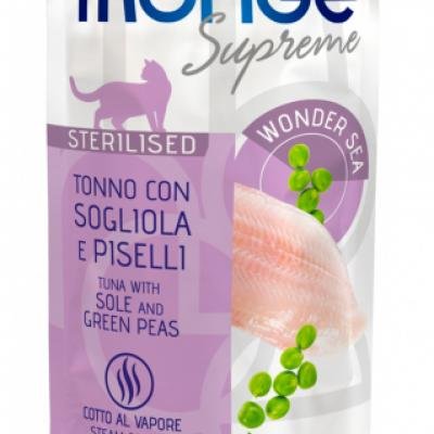 MONGE Cat Supreme Steril Tuna/Sole/Peas
