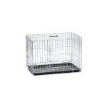 BZ Клетка для собак WIRECAGE 2DOORS Zinc